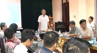  Đài PT-TH Nam Định tổ chức lớp tập huấn nâng cao kỹ năng sản xuất chương trình truyền hình cho phóng viên, kỹ thuật viên và cộng tác viên trong Đài.