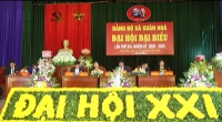 Đảng bộ xã Xuân Hòa huyện Xuân Trường tổ chức thành công Đại hội đại biểu Đảng bộ xã lần thứ 21, nhiệm kỳ 2020-2025. 