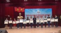 Hội thi hùng biện tiếng Anh năm học 2016-2017. 