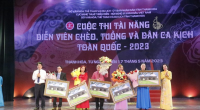 Khai mạc cuộc thi Tài năng diễn viên chèo, tuồng và dân ca kịch toàn quốc 2023