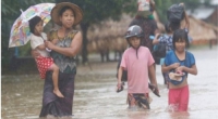 Lũ lụt tại Myanmar khiến hơn 100.000 người phải di cư