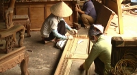 Năm 2016, nghề mộc truyền thống ở xã Yên Ninh- huyện Ý Yên tiếp tục được đẩy mạnh.