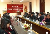 Đài PT-TH tỉnh tổ chức hội nghị quán triệt, học tập nghị quyết của TW, tỉnh ủy và khối các cơ quan tỉnh
