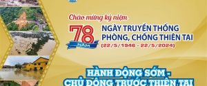 78 NĂM NGÀY PHÒNG CHỐNG THIÊN TAI 22/5/1946 - 22/5/2024