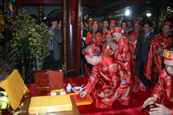 Lễ khai ấn Đền Trần Lễ khai ấn Đền Trần