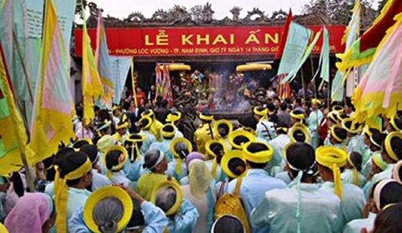 Lễ khai ấn Đền Trần Lễ khai ấn Đền Trần
