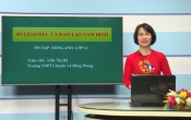 Dạy học trên truyền hình: Ôn tập  kiến thức Anh Văn 12  ( 21/04/2020 )