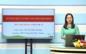 Dạy học trên truyền hình: Ôn tập  kiến thức Anh Văn 12 - TOPIC: THR ENVIRONMENT ( 09/04/2020 )