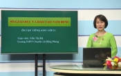 Dạy học trên truyền hình: Ôn tập  kiến thức Tiếng Anh 12 ( 20/04/2020 )