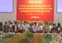 Hội nghị kết nối cung cầu hàng hóa năm 2017 do Bộ Công Thương phối hợp với UBND tỉnh Nam Định tổ chức. 