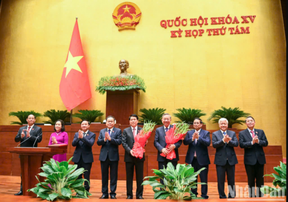 Chủ tịch nước Lương Cường tuyên thệ nhậm chức Chủ tịch nước Lương Cường tuyên thệ nhậm chức