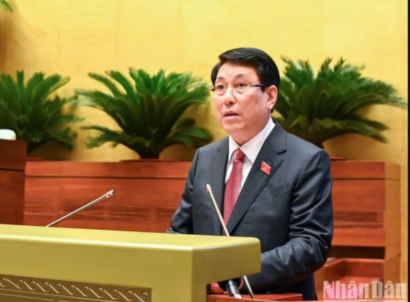 Chủ tịch nước Lương Cường tuyên thệ nhậm chức Chủ tịch nước Lương Cường tuyên thệ nhậm chức