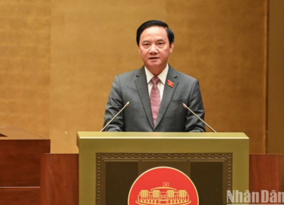 Chủ tịch Quốc hội Trần Thanh Mẫn tuyên thệ nhậm chức Chủ tịch Quốc hội Trần Thanh Mẫn tuyên thệ nhậm chức